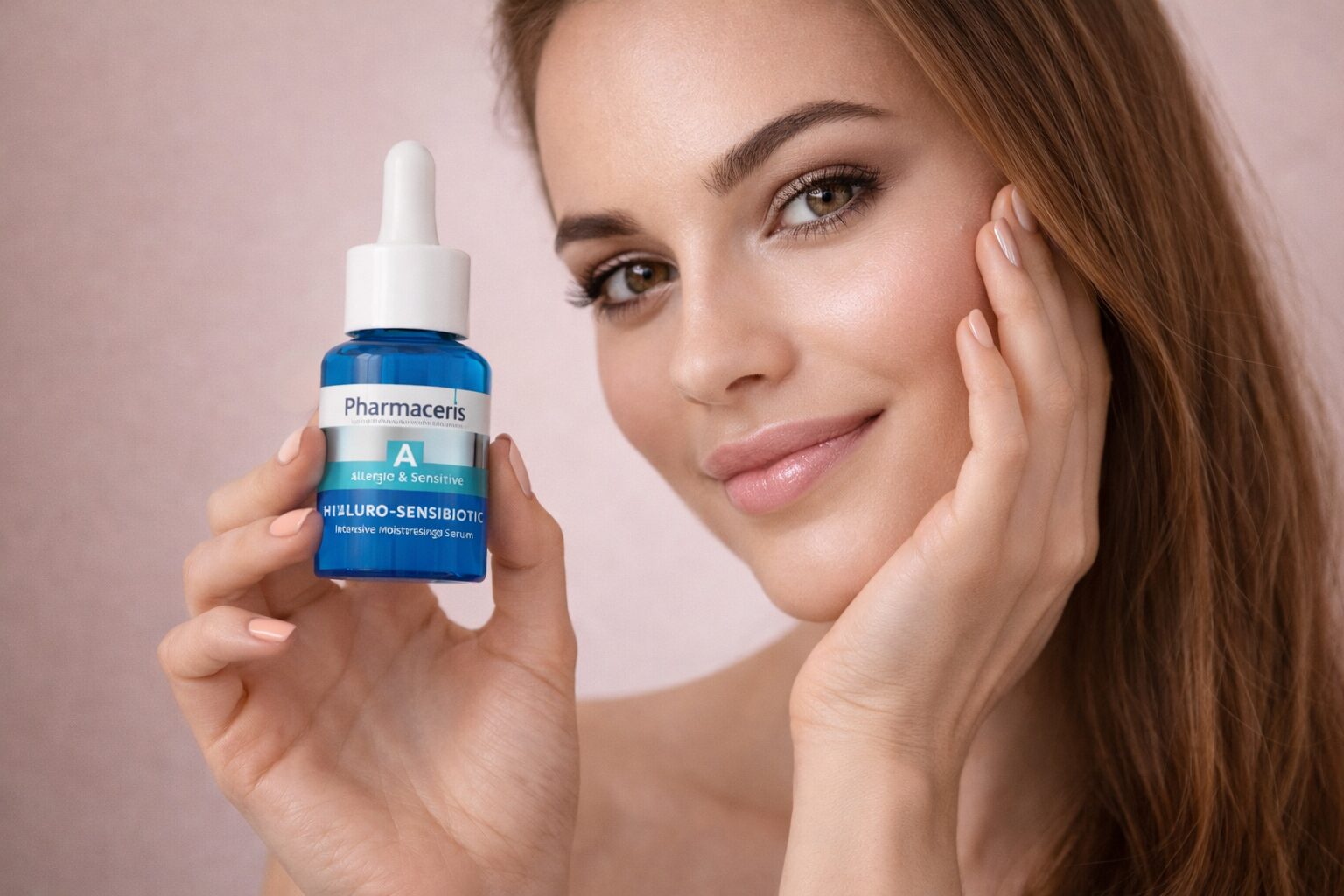 Product lifestyle image with clean background – KeyWord clinically backed skincare